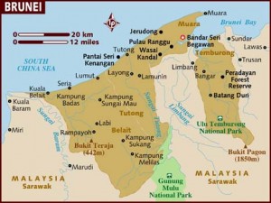 mapa-de-brunei