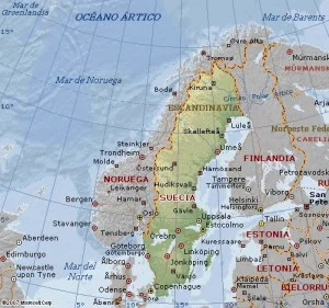 mapa-de-suecia