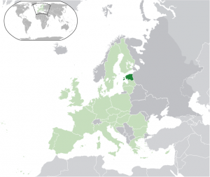 Mapa de Estonia